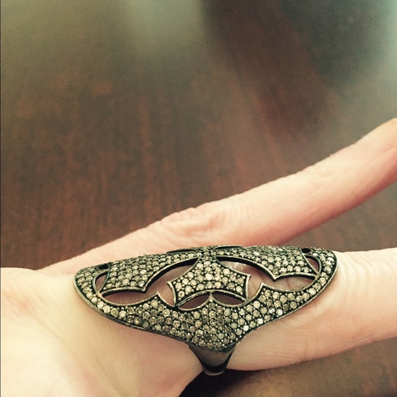 James Grey Jewelry Diamond Maltese Cross Knuckle Ring Poshmark