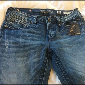 Miss Me mid rise boot cut jeans