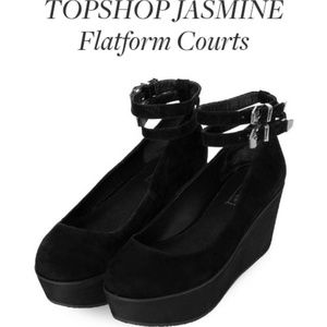ISO Platform Flatform Ballet Flat Court Mary jane