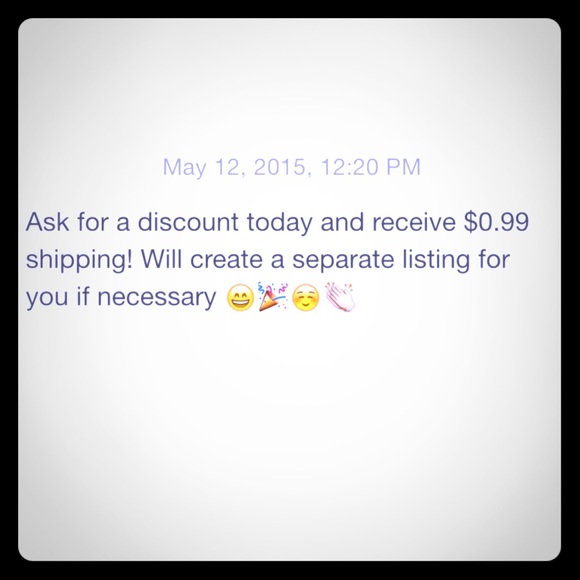 Discounts for all! 🎉🎉🎉🎉🎉🎉