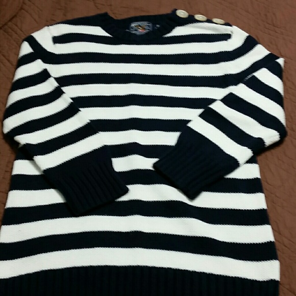 American living sweater navy and white - Picture 1 of 2