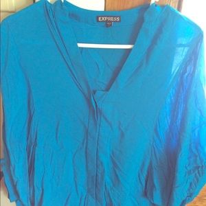 EXPRESS blouse GORGEOUS BLUE