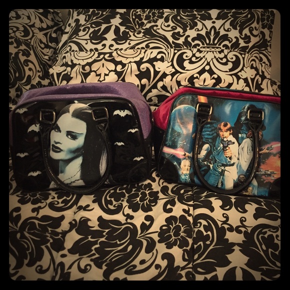 Lily Munster Rock rebel handbag