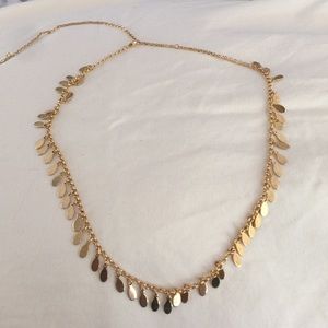 Costume gold necklace