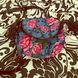 Betsey Johnson skull crossbody