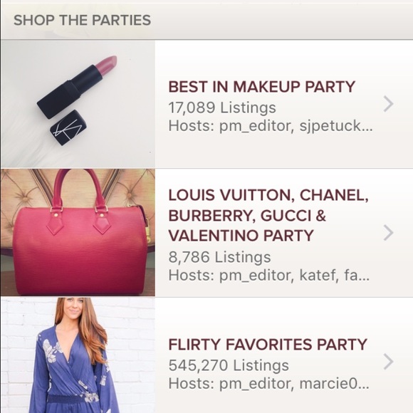 featured! poshmark party - Picture 2 of 2