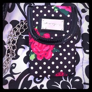 Betsey Johnson cell phone case holder