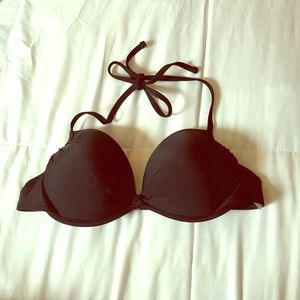Black Push-up Bathing Suit Top
