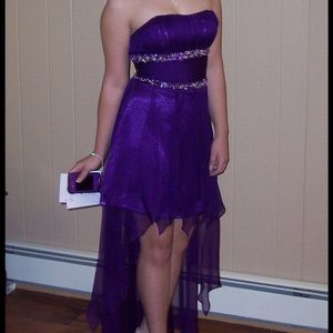 HighLow/Waterfall Formal Dress