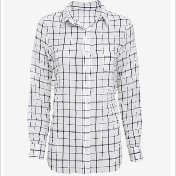 Elizabeth and James thatcher tie back blouse