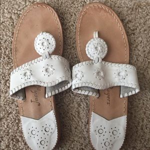 White Jack Roger Sandals