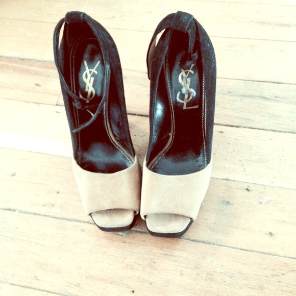 Yves Saint Laurent wedge shoes