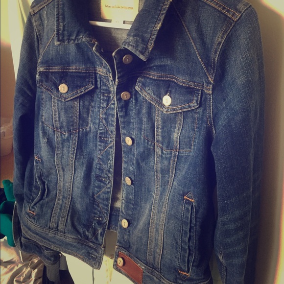 Anthropologie Jean Jacket