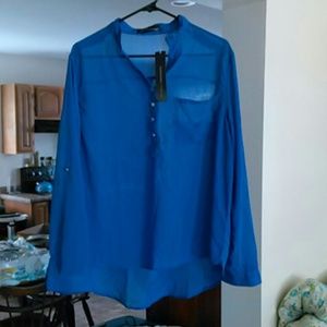 Very sheer dress shirt