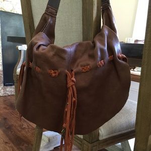 Lucky leather brand new hobo bag