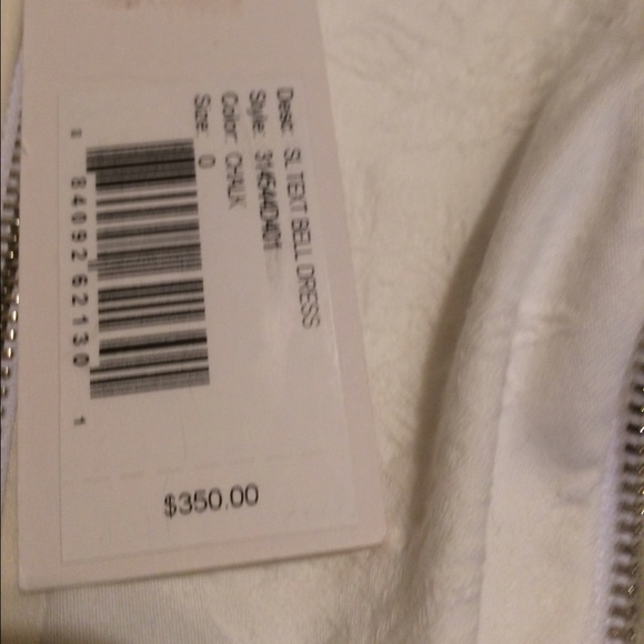 Rebecca Taylor White Zipper Dress - Picture 4 of 4