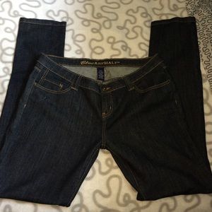 Skinny dark wash jeans