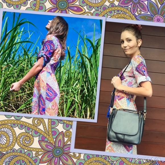 Multi-colored Maxi Dress - Picture 4 of 4