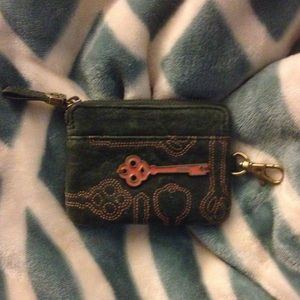 Chic Fossil Key Coin Purse