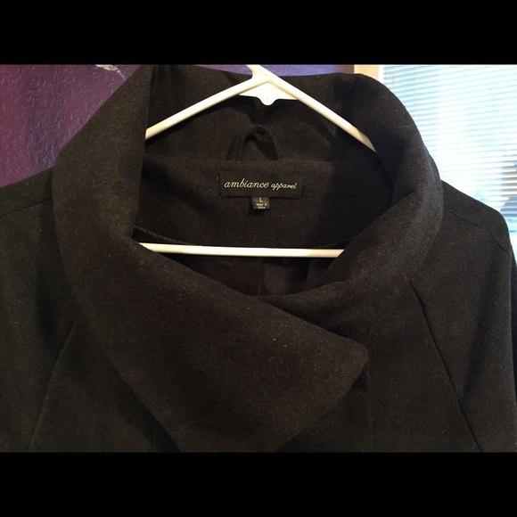 Dark Grey Pea Coat