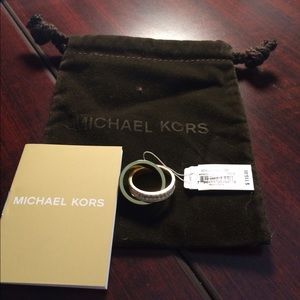 Michael Kors interlocking ring