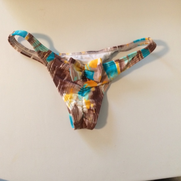 San Lorenzo Bow Back bikini bottom