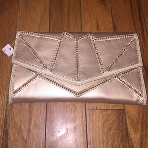 Gold Envelope Style Clutch