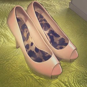 Nude heels Jessica Simpson