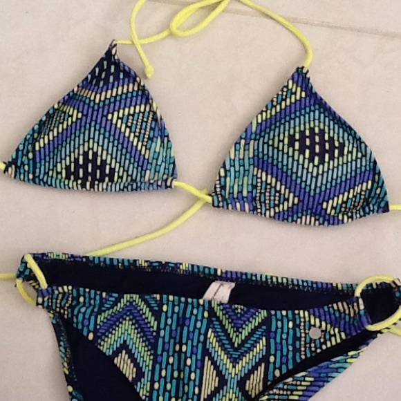 American eagle patterned bikini