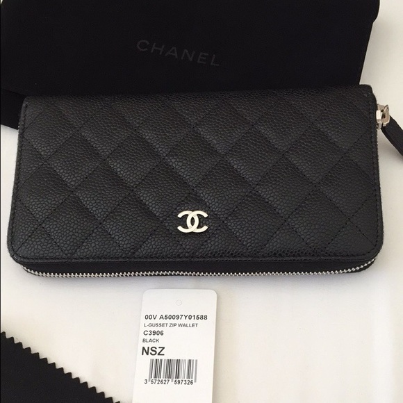 💯Authentic NWT Chanel Zipper Wallet - Picture 2 of 4