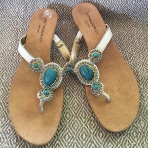 Cynthia Rowley wedge sandals