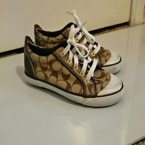 Gently worn coach shoes