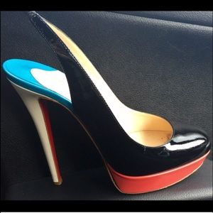 Authentic ChristianLouboutin Bianca slingback