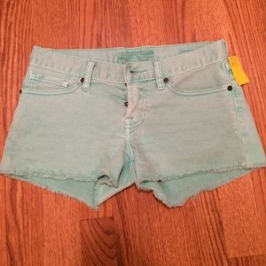 Lucky Brand turquoise shorts