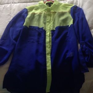 Material Girl sheer top