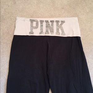 Crop flare leggings