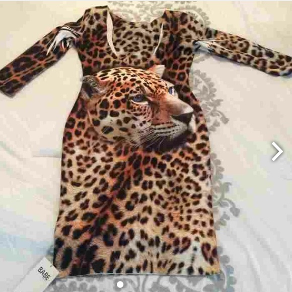 Beautiful cheetah print dress