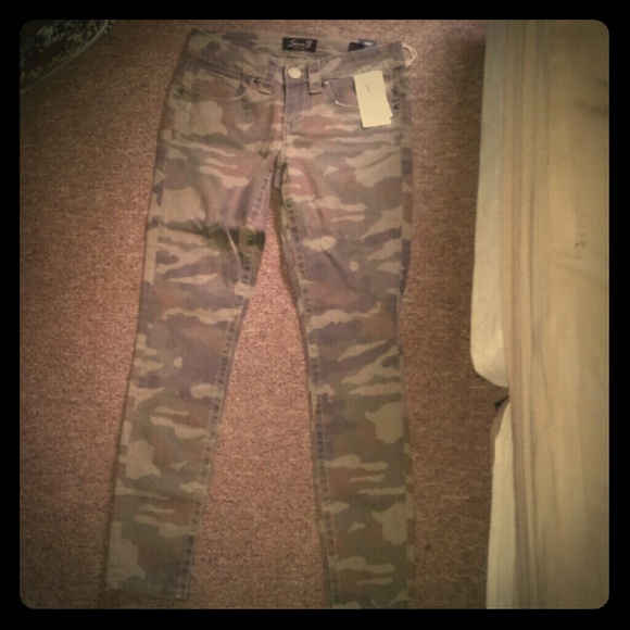Skinny camouflage Seven Jeans
