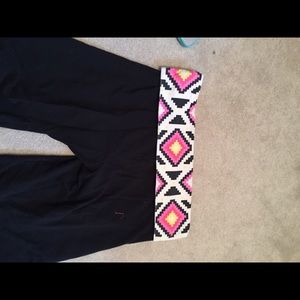 Cropped flare leggings