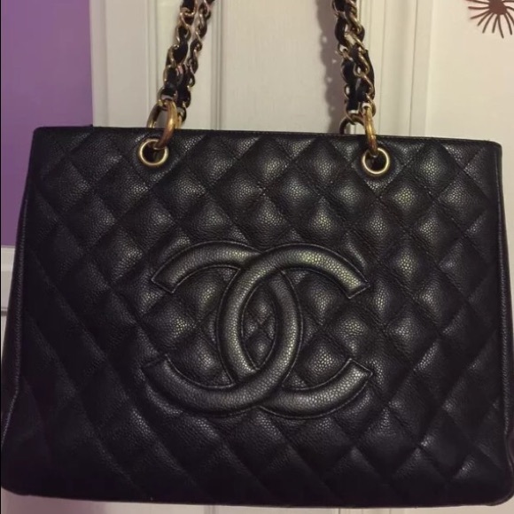 SOLD Chanel grand shopper tote. - Picture 2 of 4