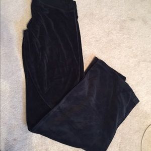 Velour sweatpants