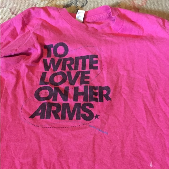 To write love on her arms tshirt