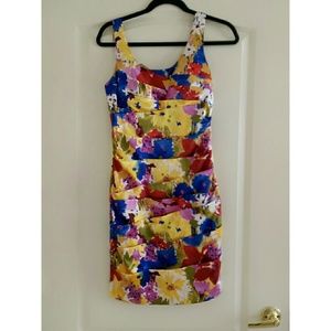 Colorful spring dress