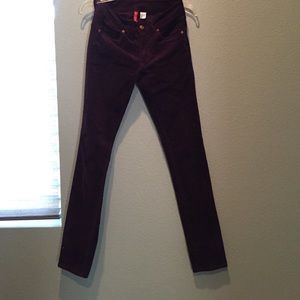 H&M dark purple corduroys. Sz 6