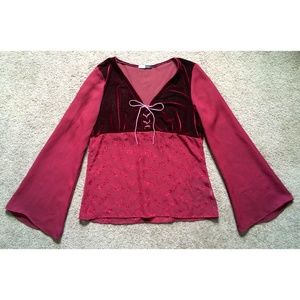 Vintage Bell Sleeve Top