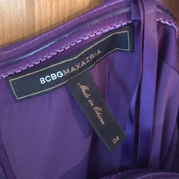 BCBG maxazria one shoulder homecoming dress - Picture 3 of 4