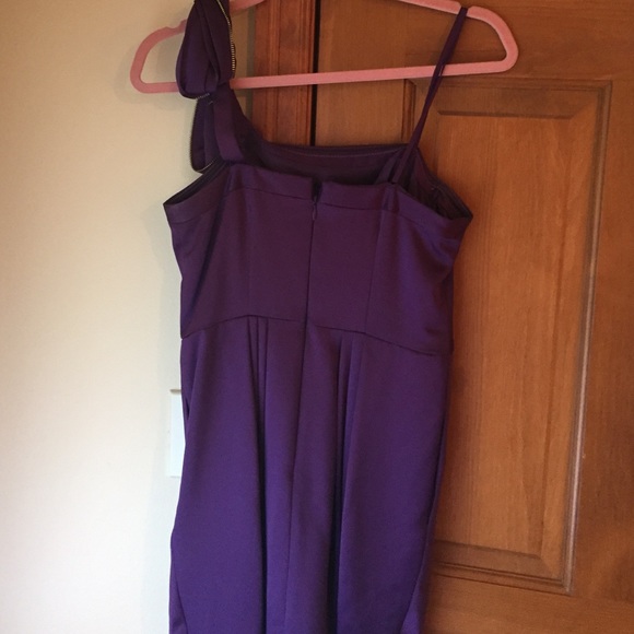 BCBG maxazria one shoulder homecoming dress - Picture 4 of 4