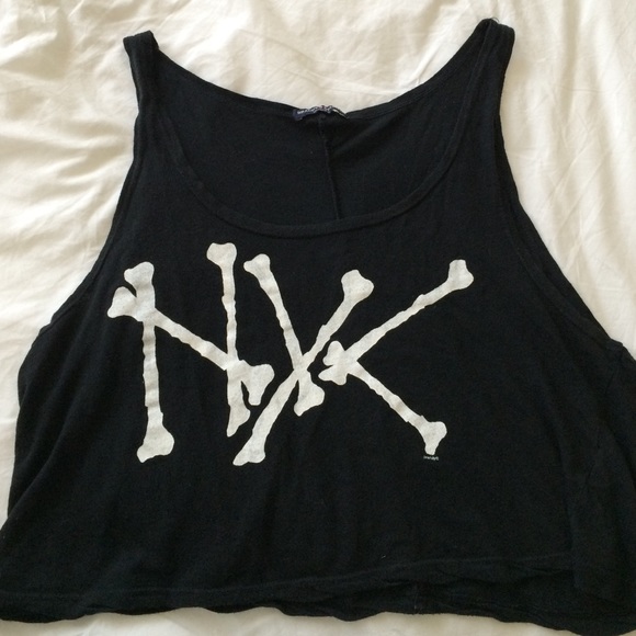 Brandy Melville NYC Bones tank