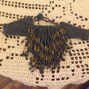 Black beaded neclace