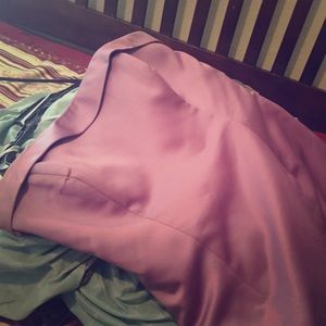 lavender bridal dress